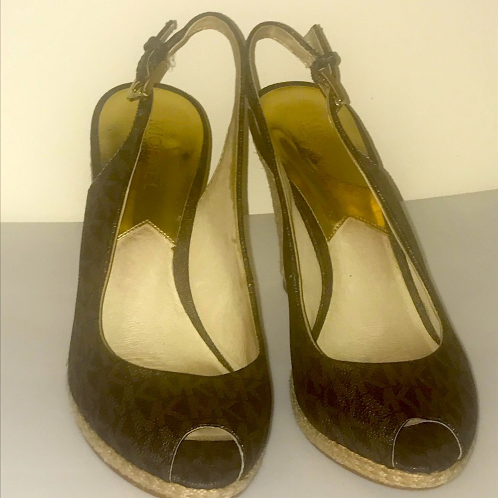Michael Kors Slingback Wedges